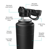 KeepCup Ora Water Bottle Black 950ml | Minimax