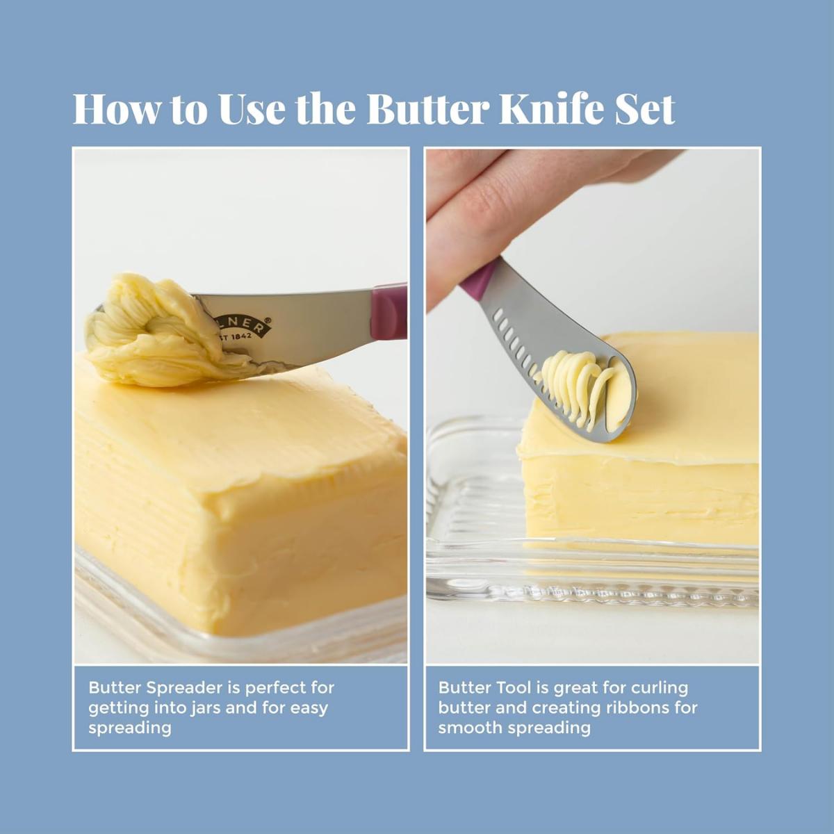 Kilner Butter Spreader & Knife Set 2 Piece | Minimax