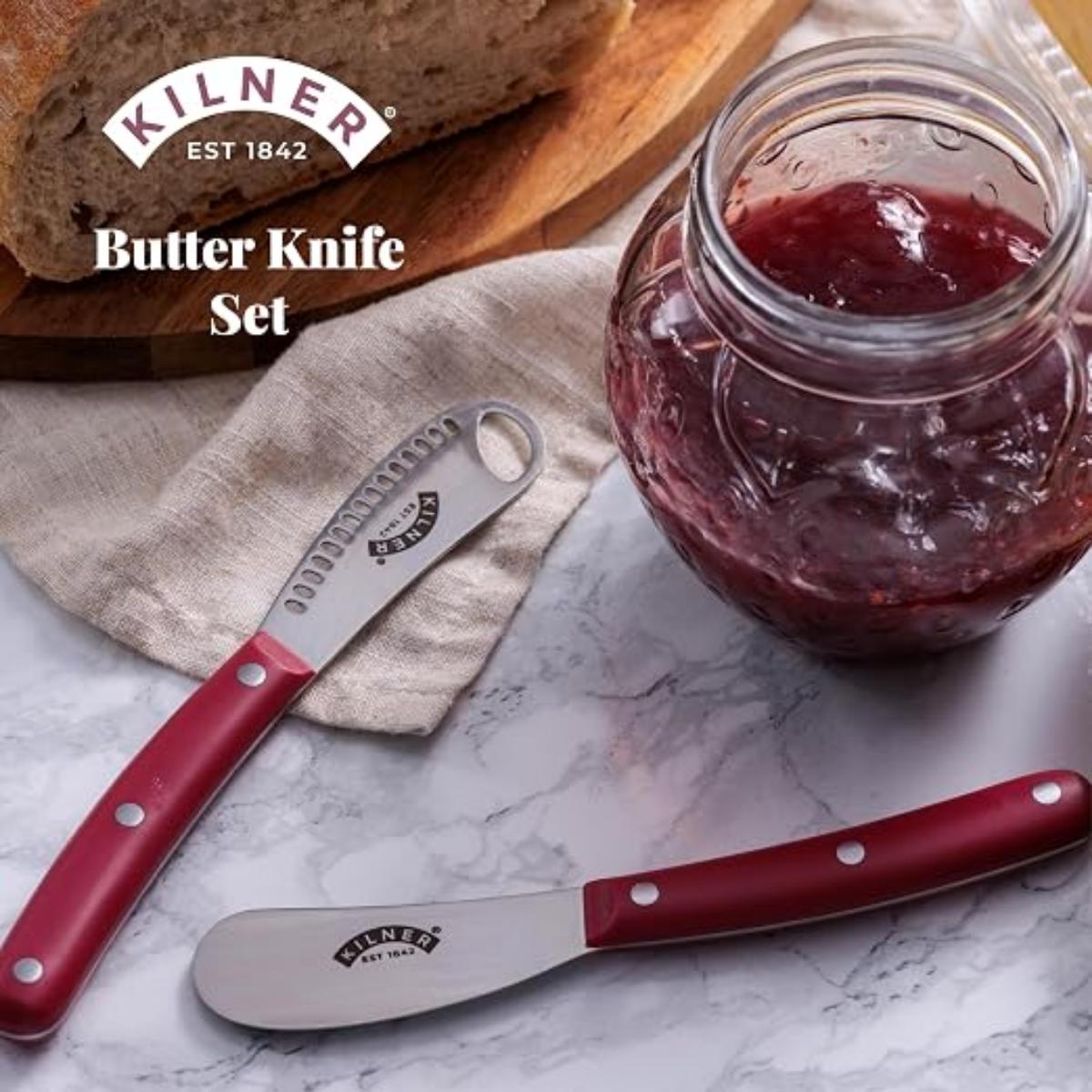 Kilner Butter Spreader & Knife Set 2 Piece | Minimax