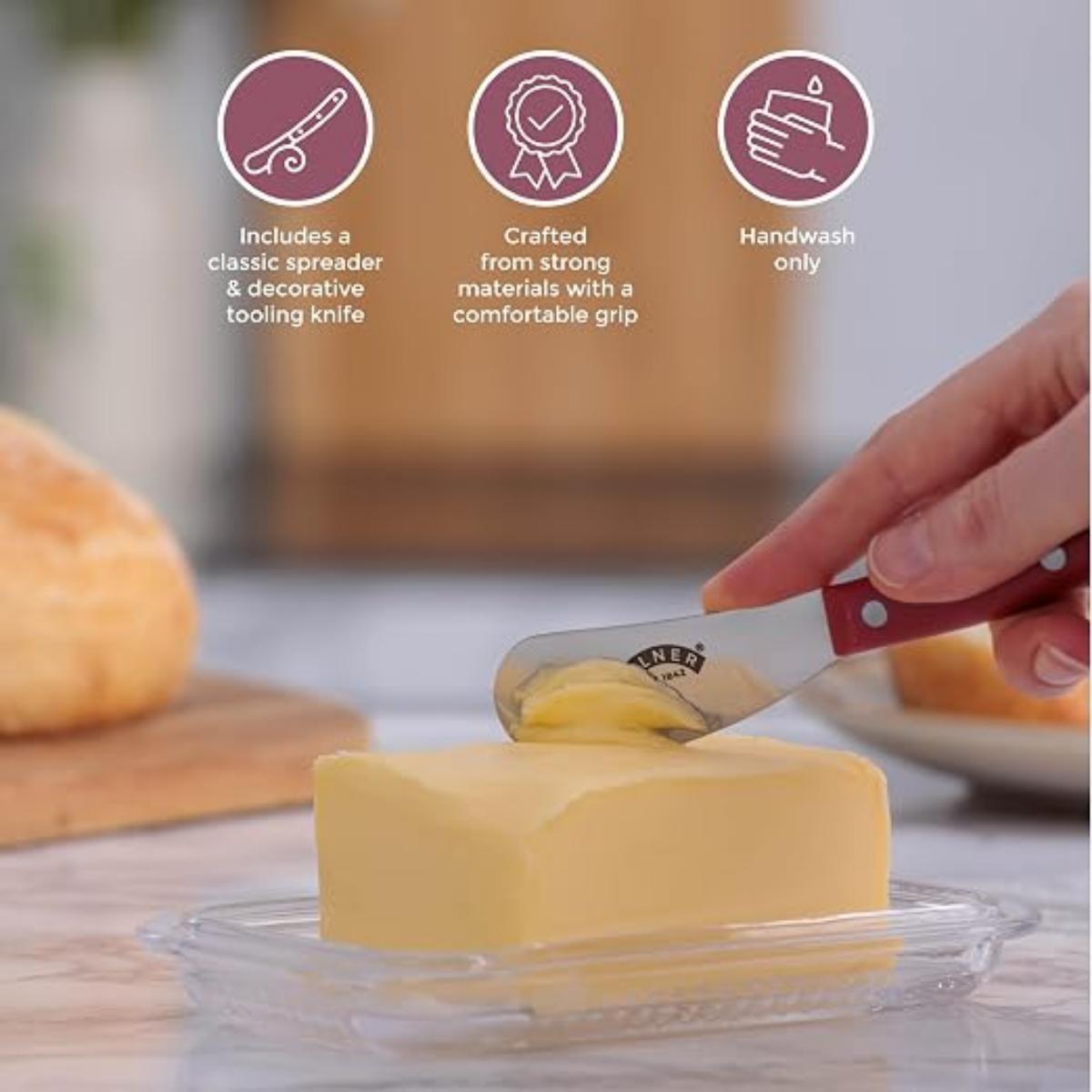 Kilner Butter Spreader & Knife Set 2 Piece | Minimax