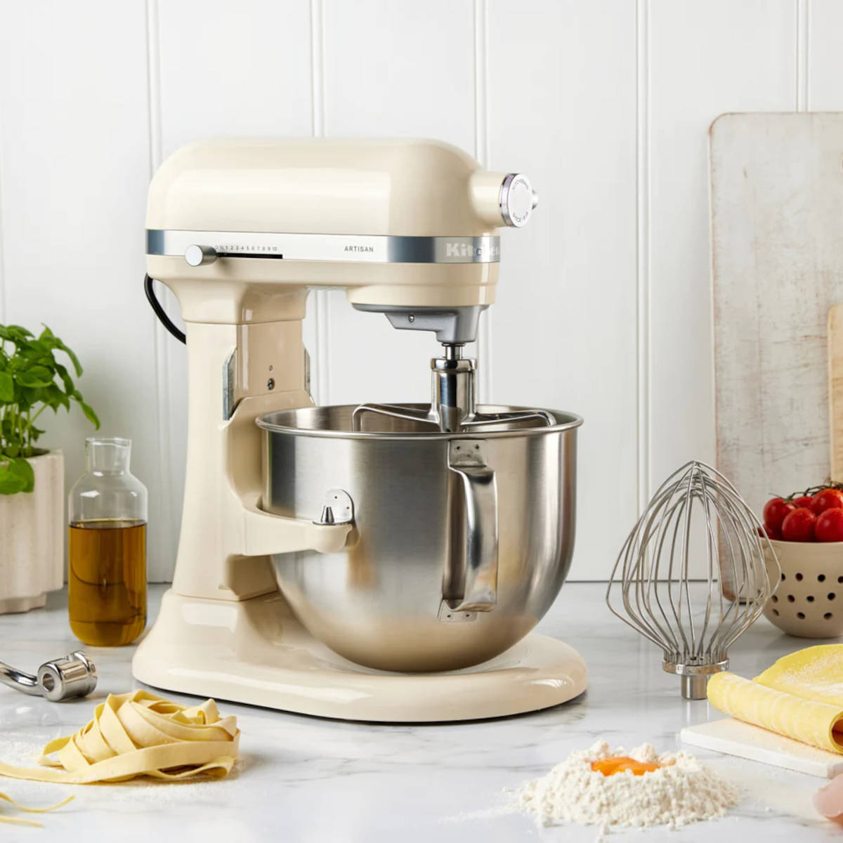 KitchenAid KSM70 Bowl Lift Stand Mixer Almond | Minimax