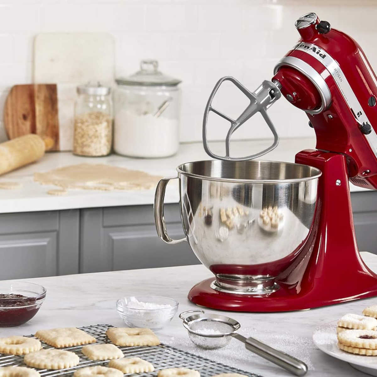 KitchenAid Flat Beater - Silver beater attachment for KitchenAid stand mixers