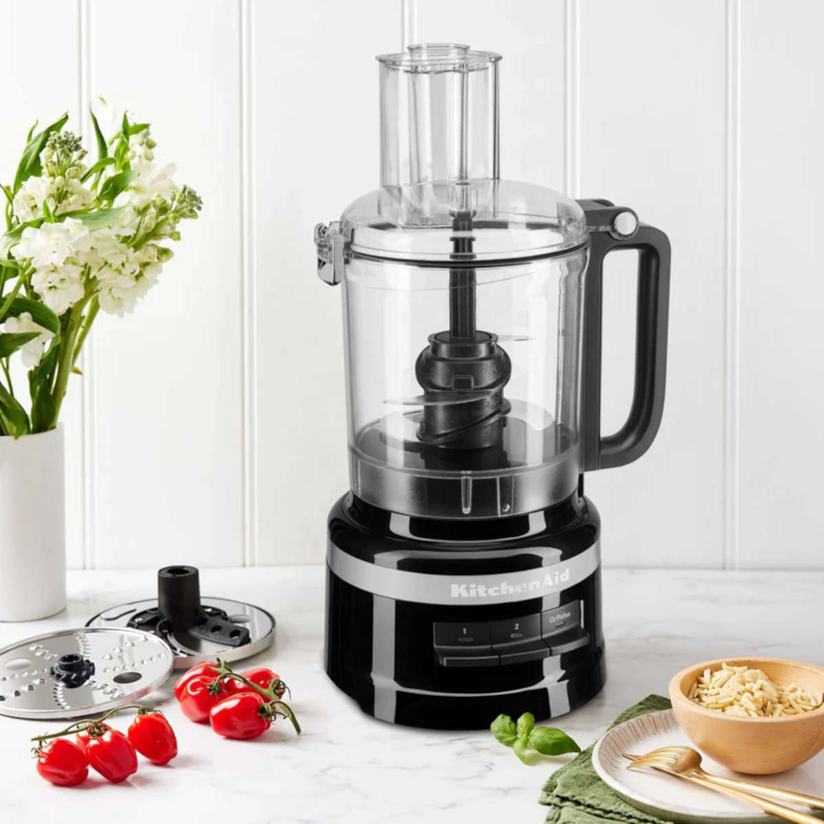 KitchenAid KFP0921  Food Processor Onyx Black 9 Cup | Minimax