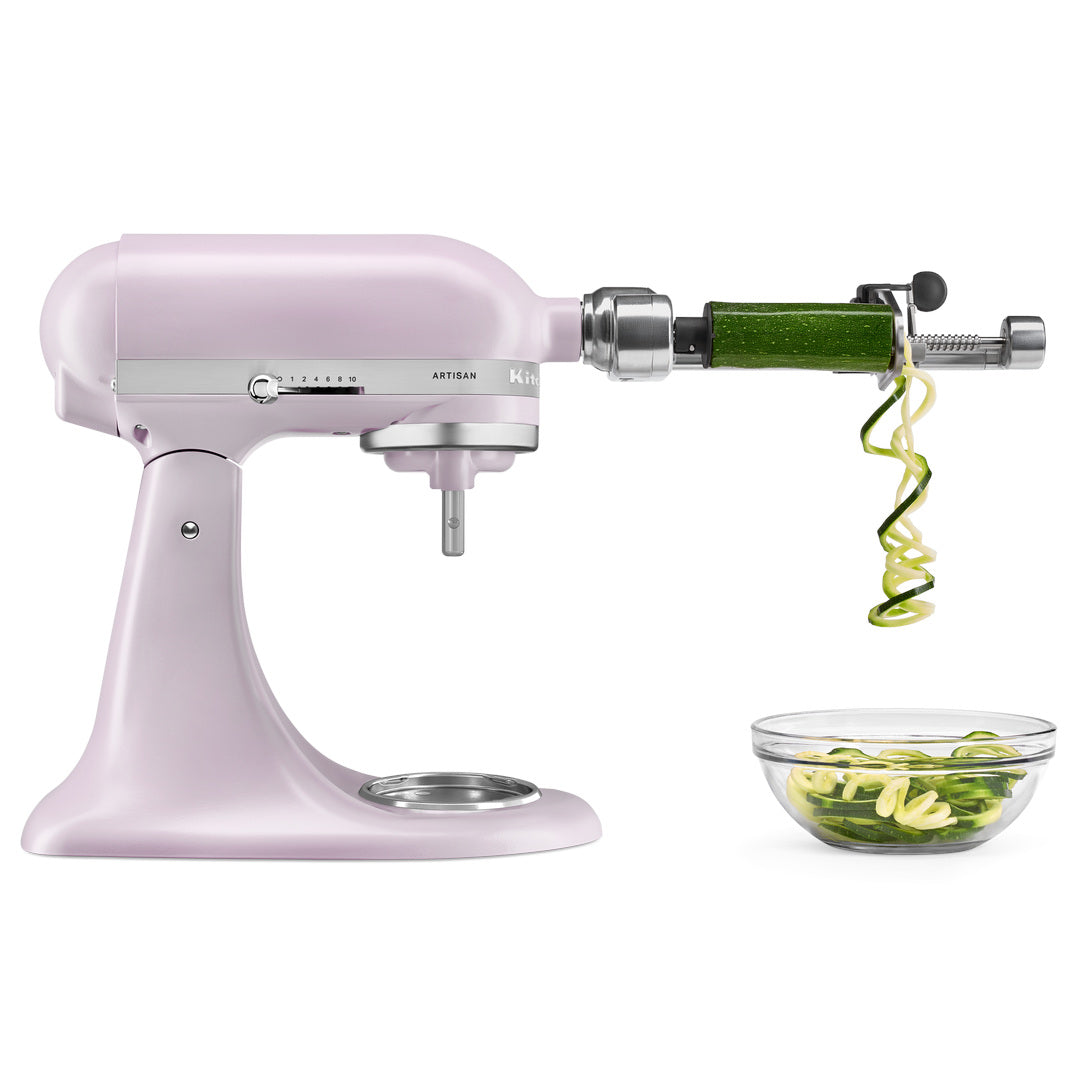 KitchenAid Artisan tilt-head stand mixer in pastel purple