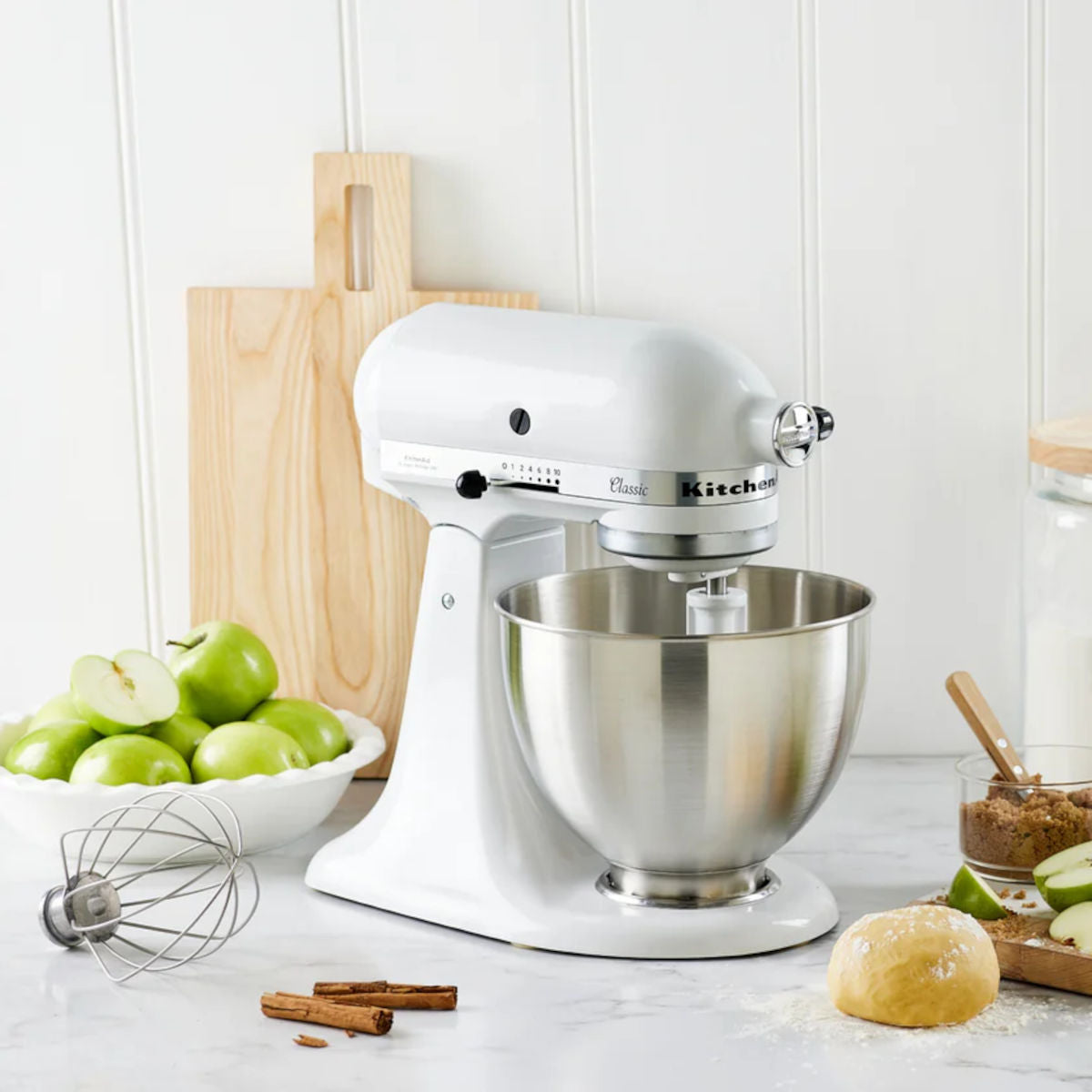 KitchenAid KSM45 Classic Mixer White | Minimax