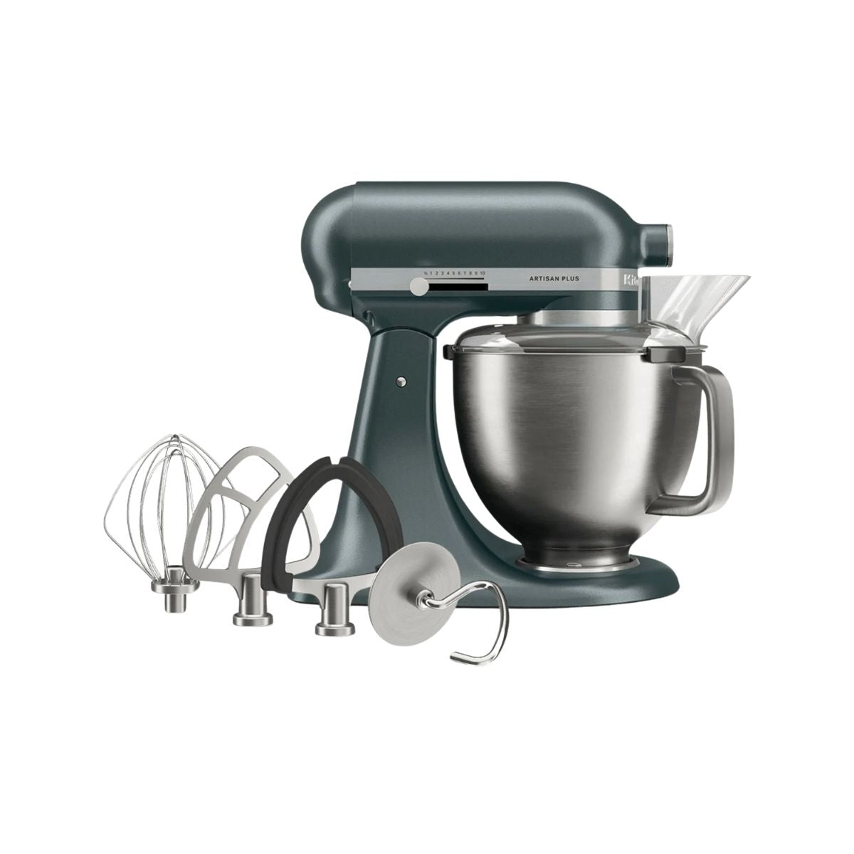 KitchenAid KSM50 Artisan Plus Tilt-Head Stand Mixer Feathered Juniper | Minimax