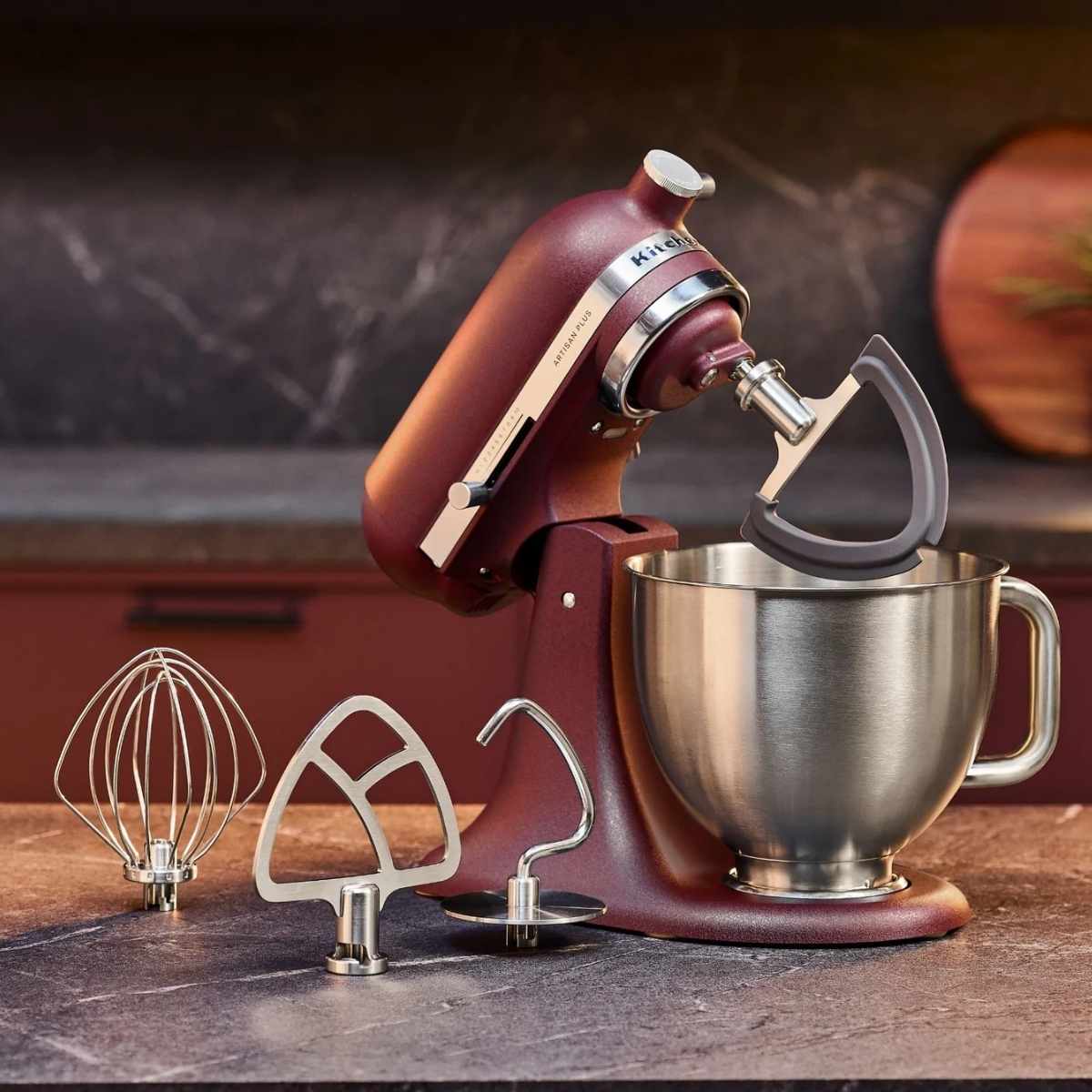KitchenAid KSM50 Artisan Plus Tilt-Head Stand Mixer Sundried Tomato | Minimax