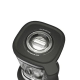 KitchenAid K200 Pure Power Blender Black Matte – Top view of blender lid with heat release vent, part of KitchenAid Pure Power Blender Black Matte
