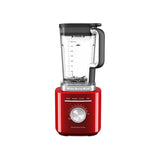 KitchenAid K200 Pure Power Blender Empire Red – Front view with control knob and preset functions