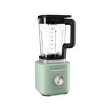 KitchenAid Pure Power Blender with 1.75L glass jar in Cardamom, front three-quarter view highlighting the modern design and controls.