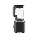 KitchenAid Pure Power Blender with 1.75L glass jar in Matte Black, side profile view.