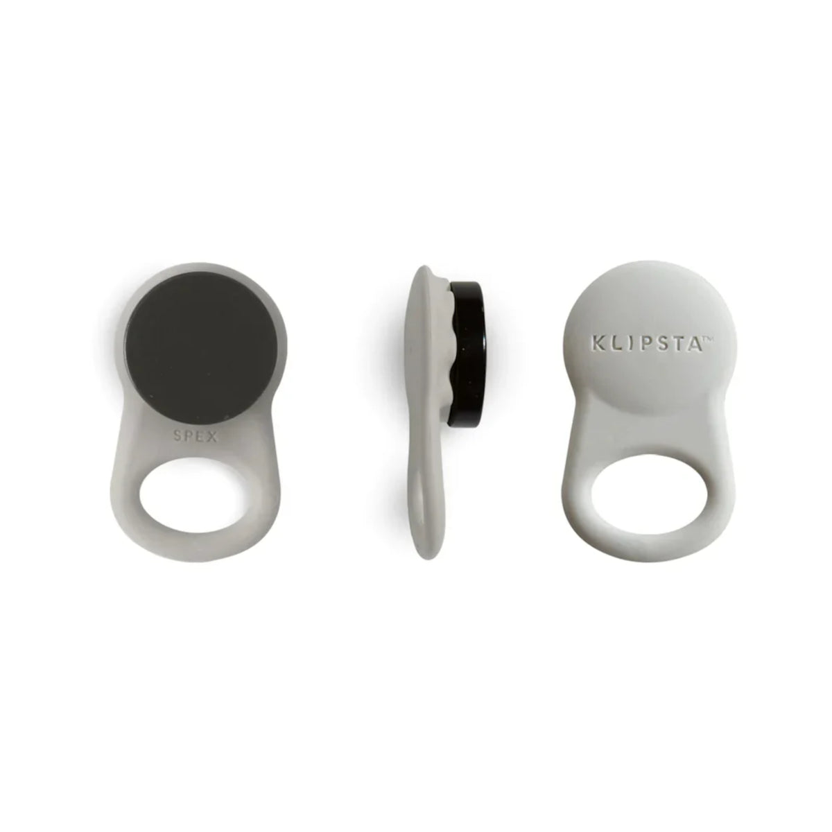 Klipsta SPEX Glasses Clips Black & Stone Set of 2 | Minimax