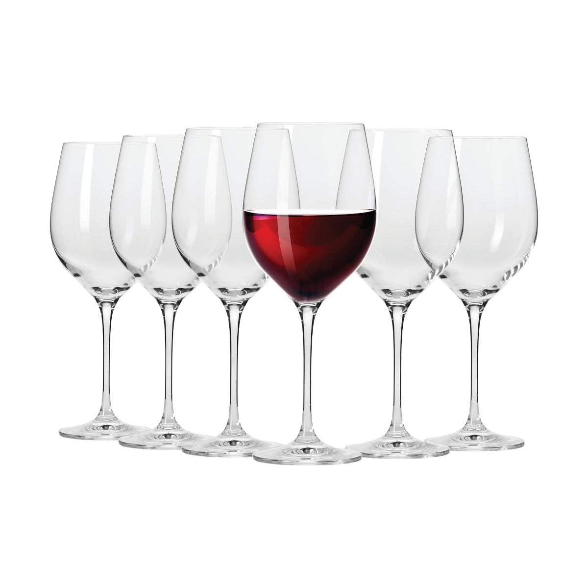 Krosno Harmony Red Wine Glasses 530ml (Set of 6) | Minimax