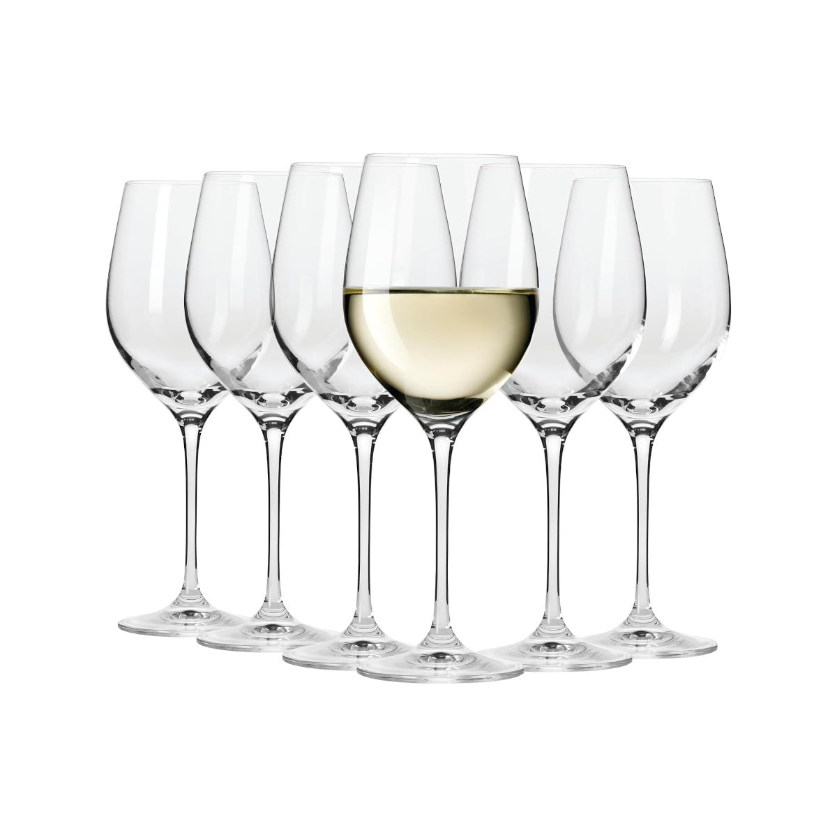Krosno Harmony White Wine Glasses 430ml (Set of 6)