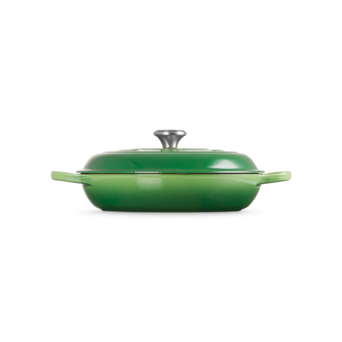 Le Creuset Signature Cast Iron Shallow Casserole Bamboo 30cm | Minimax