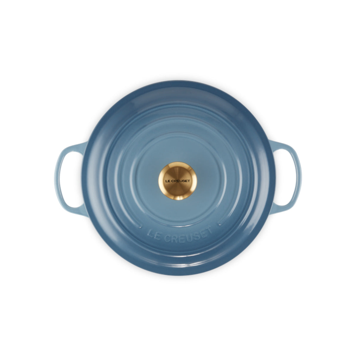 Le Creuset Signature Cast Iron Round Casserole Chambray 28cm (6.7L) | Minimax