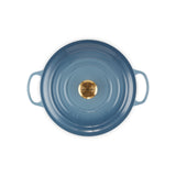 Le Creuset Signature Cast Iron Round Casserole Chambray 28cm (6.7L) | Minimax
