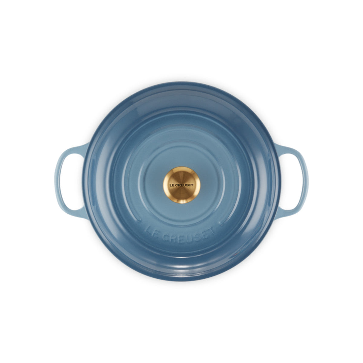 Le Creuset Signature Cast Iron Shallow Casserole Chambray 30cm (3.5L) | Minimax