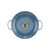 Le Creuset Signature Cast Iron Shallow Casserole Chambray 30cm (3.5L) | Minimax