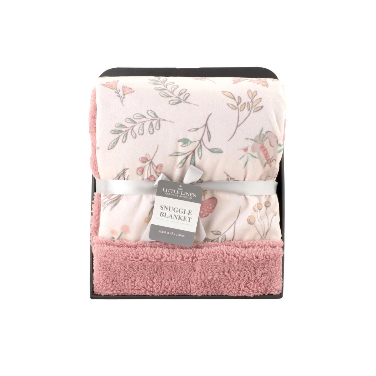 Little Linen Harvest Bunny Baby Snuggle Blanket
