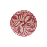 La Ceramica Radicchio Round Bowl Medium Red 26x11cm – top view