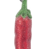 La Dolce Vita Chilli Hanging Decoration – spicy red chilli-shaped decoration, 14cm