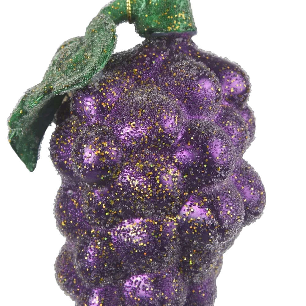 Vixen & Velvet La Dolce Vita Grape Bunch Hanging Decoration 12cm