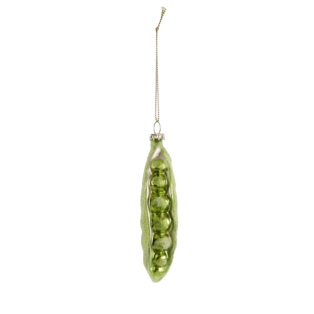 Vixen & Velvet La Dolce Vita Peas Pod Green Hanging Decoration 14cm | Minimax