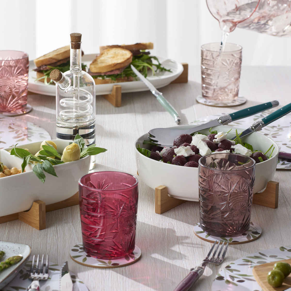 Laguiole Andre Verdier Debutant Cutlery Set Forest 24 Piece | Minimax