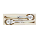 Laguiole Andre Verdier Debutant Salad Ivory Set 2 Piece