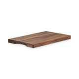 Le Creuset Acacia Chopping Board 40cm with natural wood grain and rounded edges.