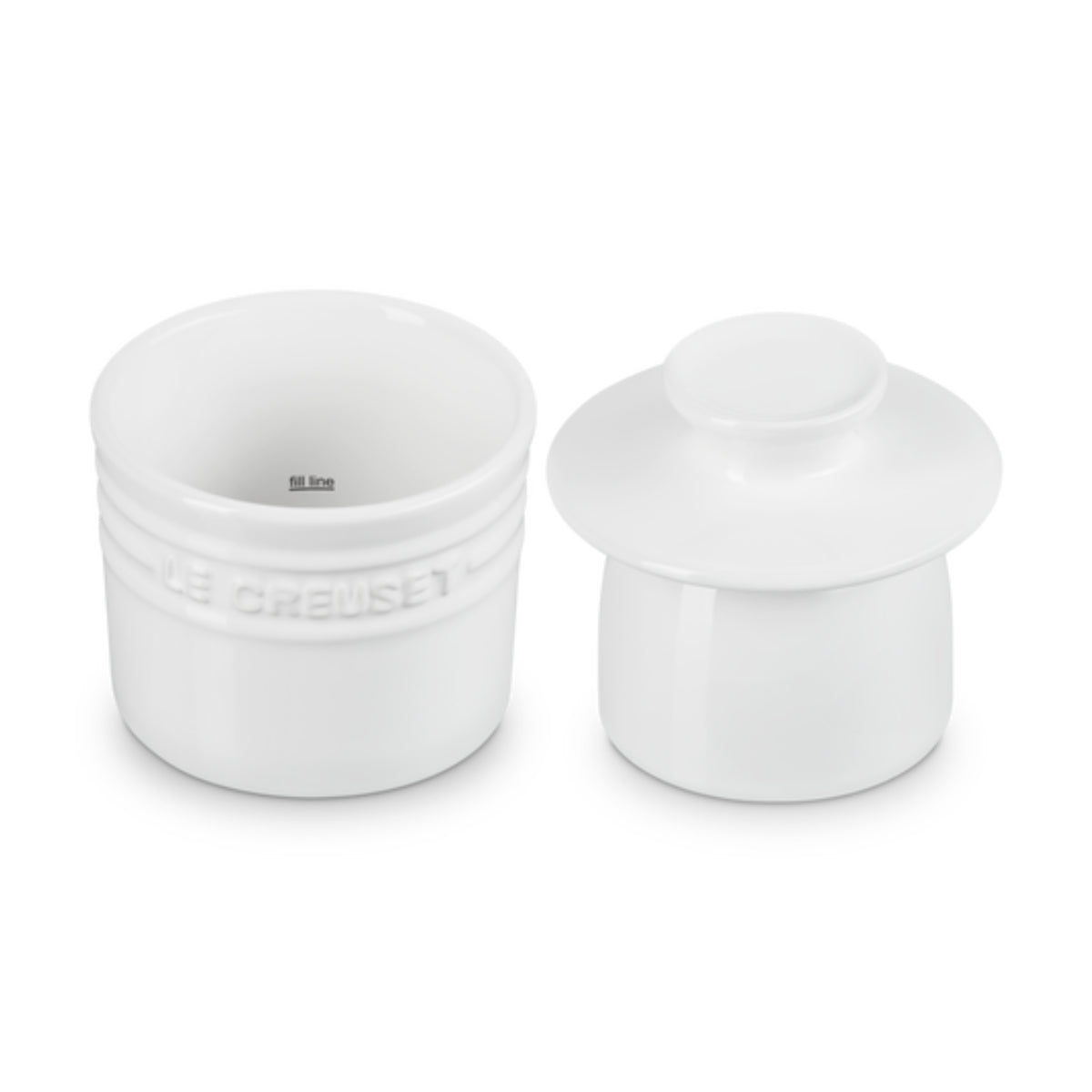Le Creuset Butter Bell White 170ml | Minimax