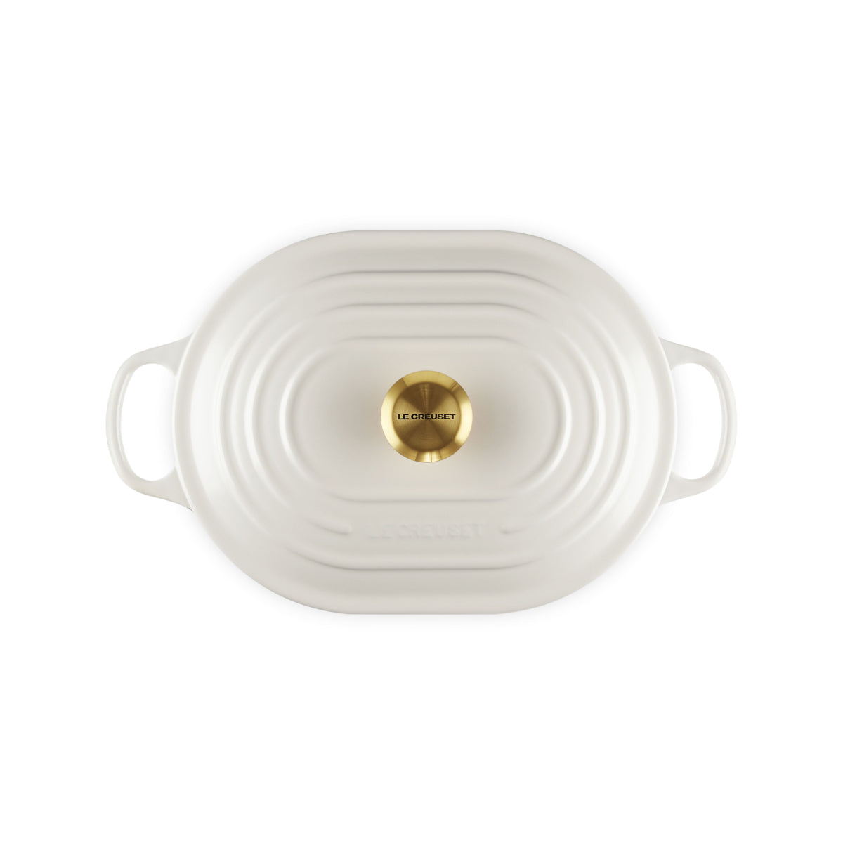 Le Creuset Signature Oblong Casserole Creme 31cm