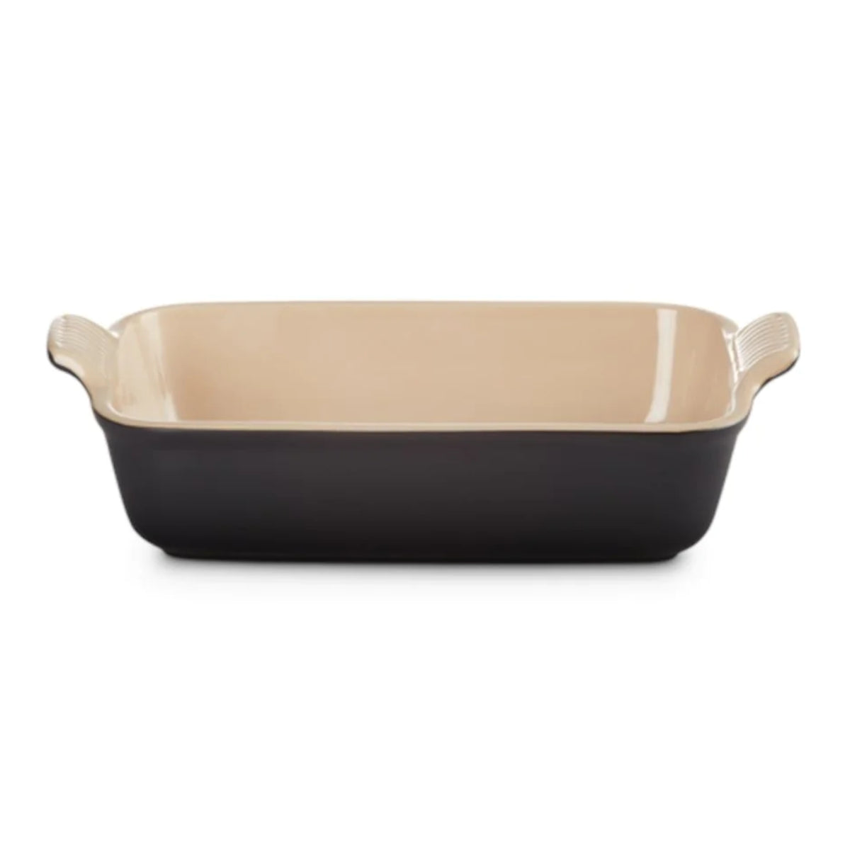 Le Creuset Heritage Stoneware Rectangular Dish Satin Black 32cm