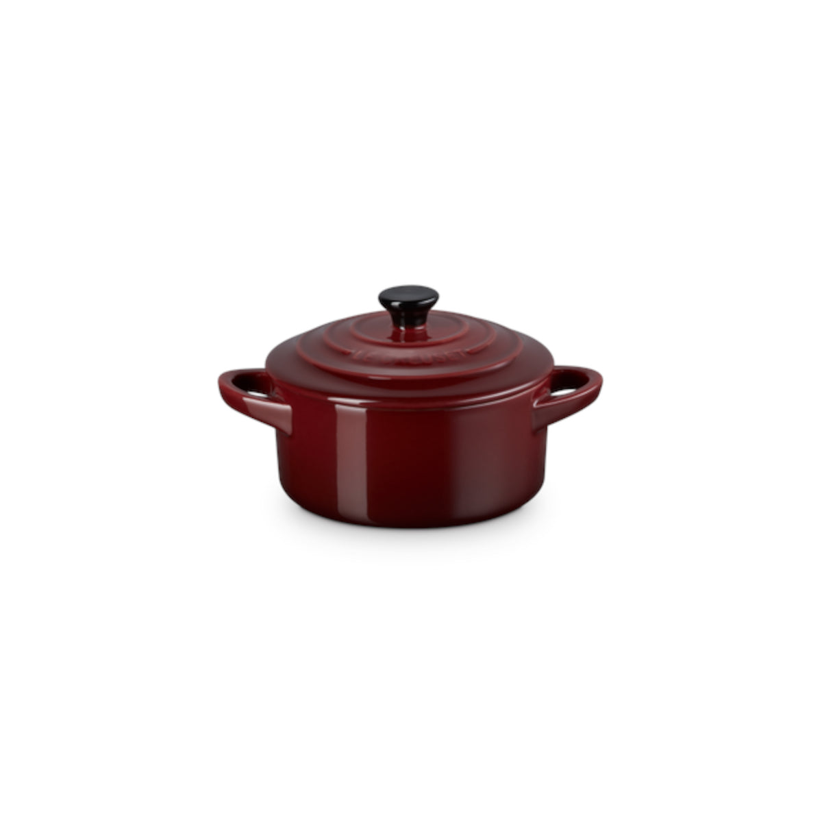 Le Creuset Stoneware Mini Cocotte Garnet 10cm | Minimax