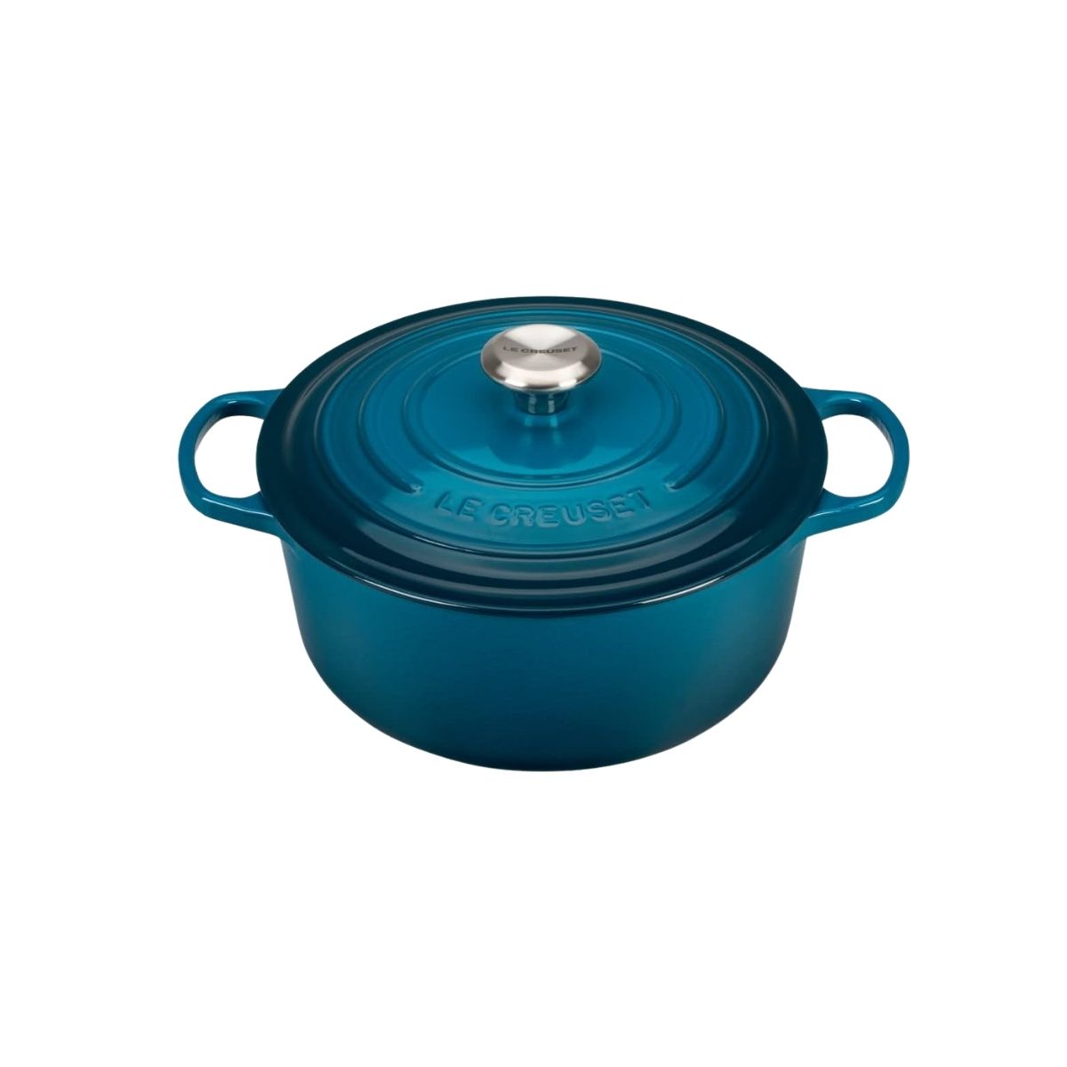 Le Creuset Signature Casserole Deep Teal 26cm | Minimax