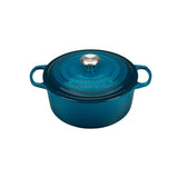 Le Creuset Signature Casserole Deep Teal 26cm | Minimax