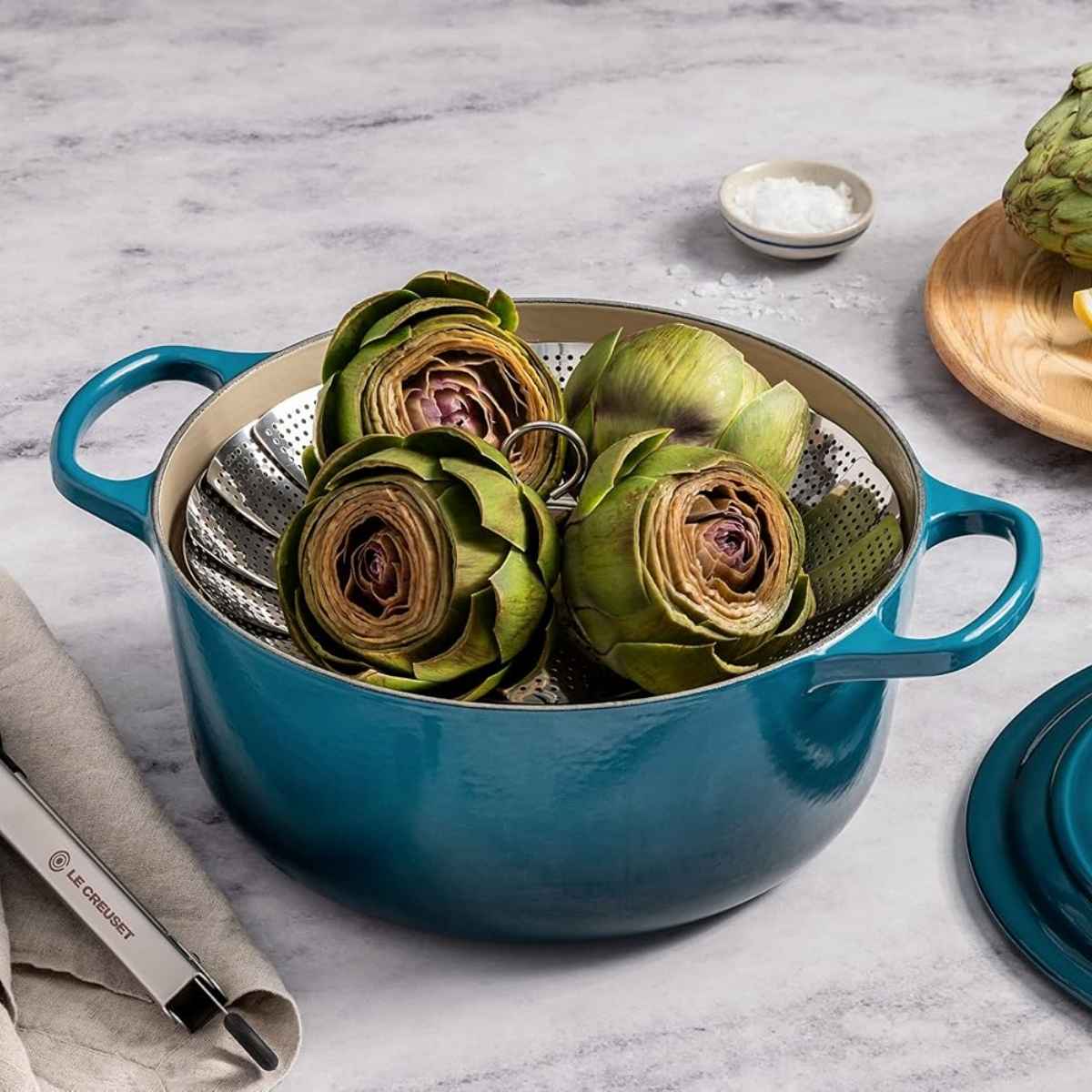Le Creuset Signature Casserole Deep Teal 26cm | Minimax