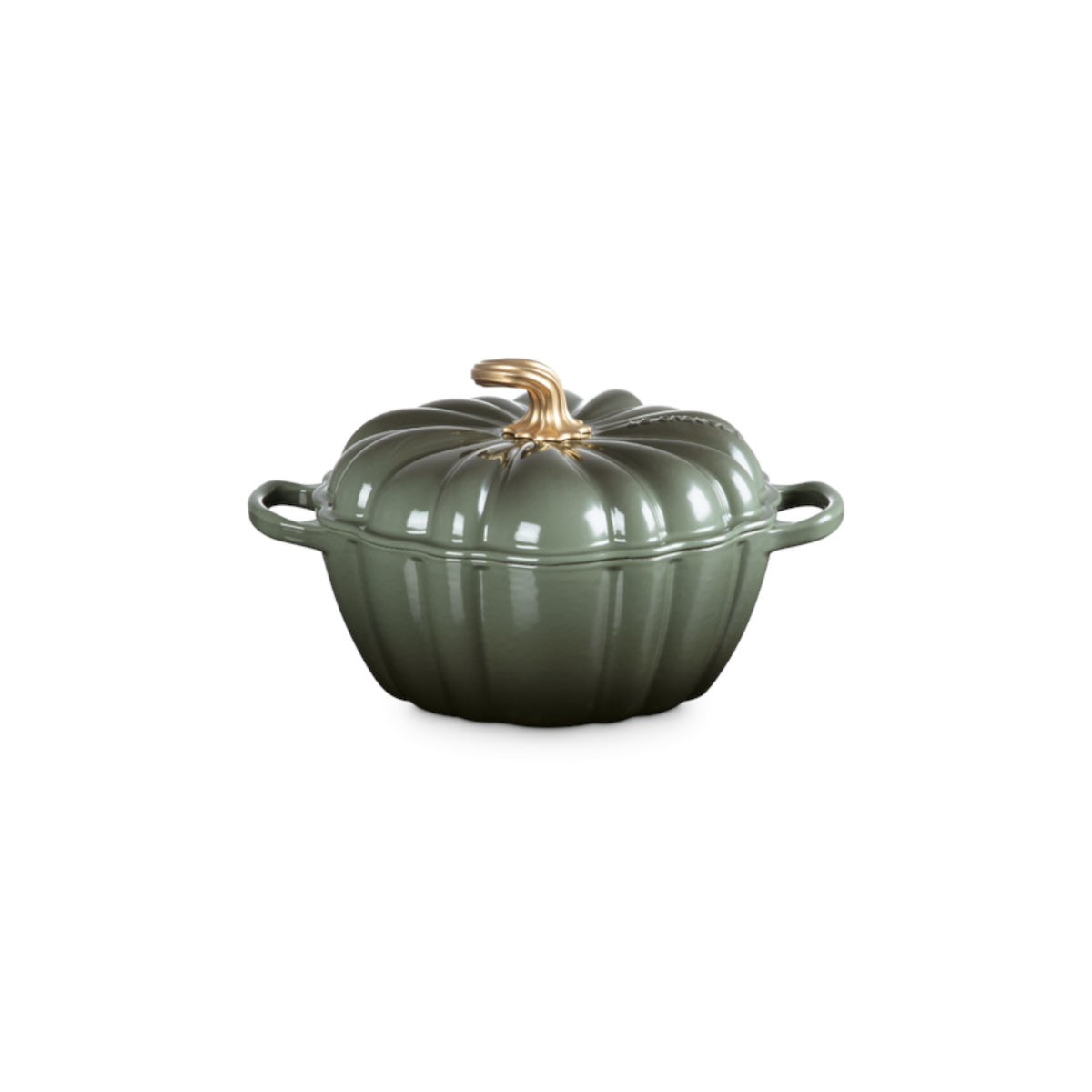 Le Creuset Signature Cast Iron Pumpkin Casserole Thyme 24cm | Minimax
