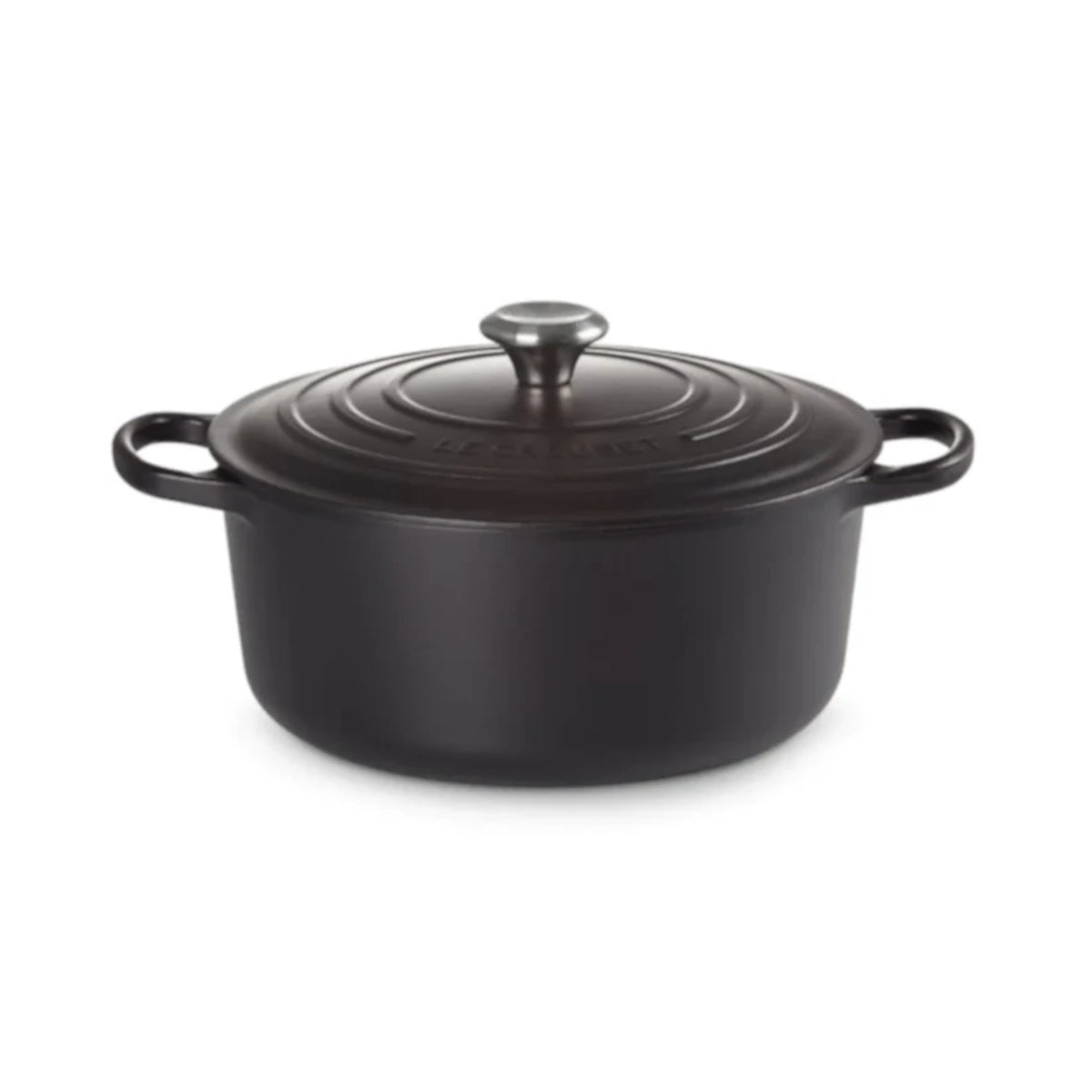 Le Creuset Signature Round French Oven Satin Black 28cm (6.7L) | Minimax