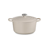 Le Creuset Signature Deep Round Casserole Brioche 26cm