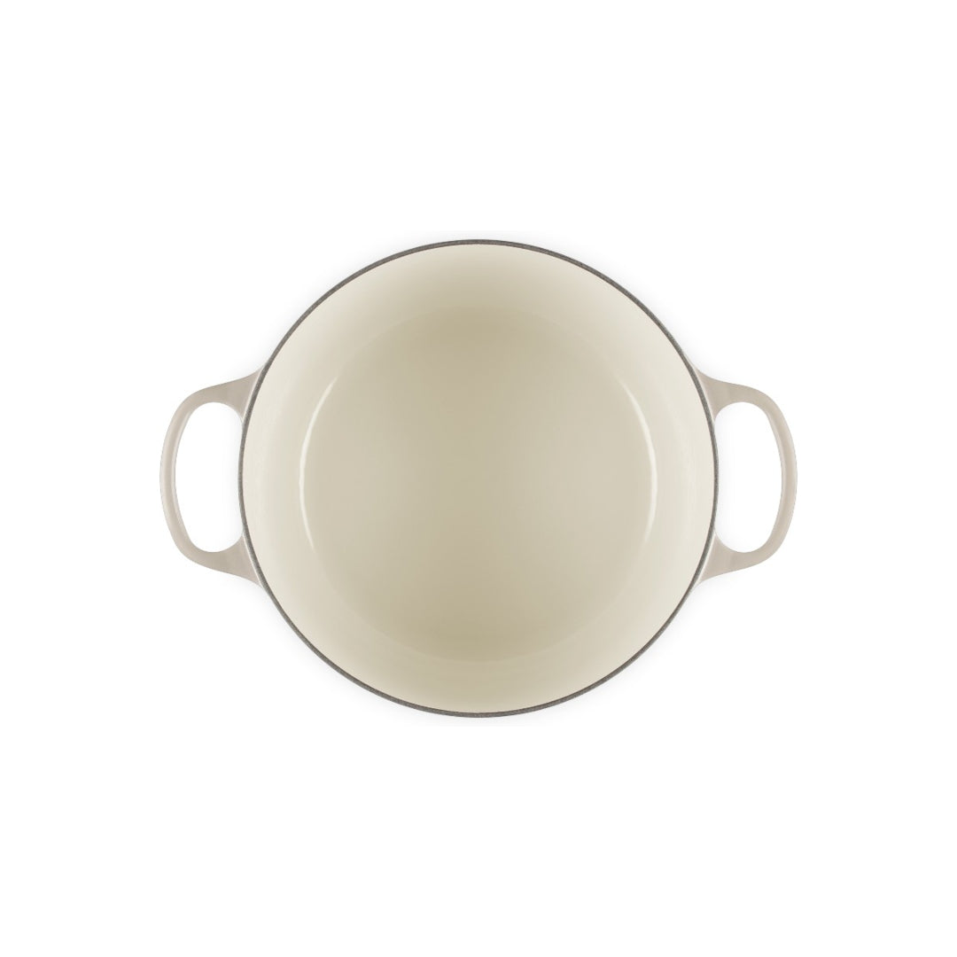 Le Creuset Signature Deep Round Casserole Brioche 26cm