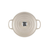 Le Creuset Signature Deep Round Casserole Brioche 26cm