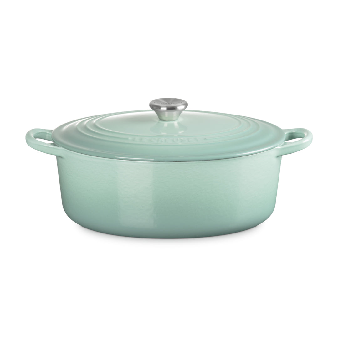 Le Creuset Signature Oval Casserole Sage 29cm (4.7L)