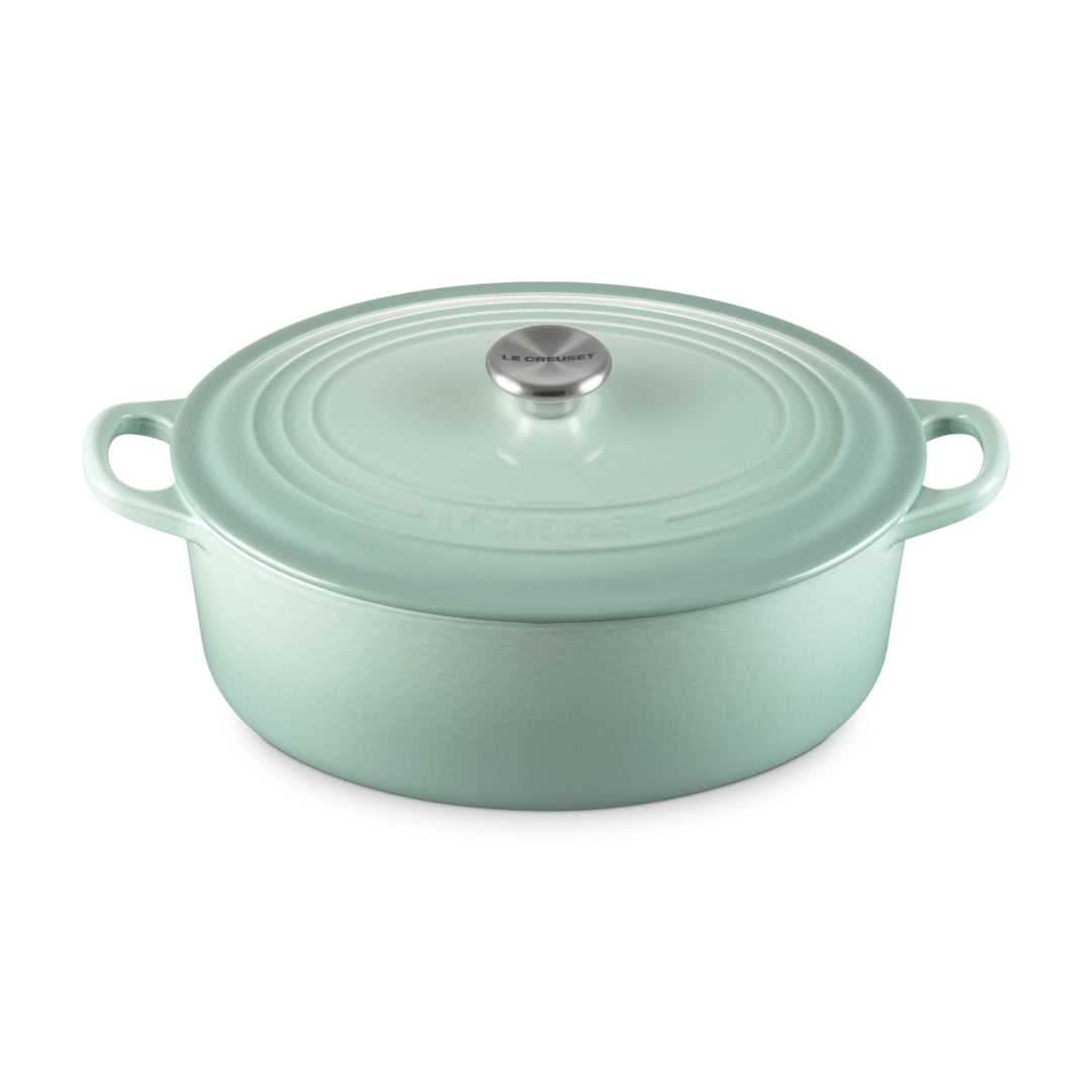Le Creuset Signature Oval Casserole Sage 29cm (4.7L)