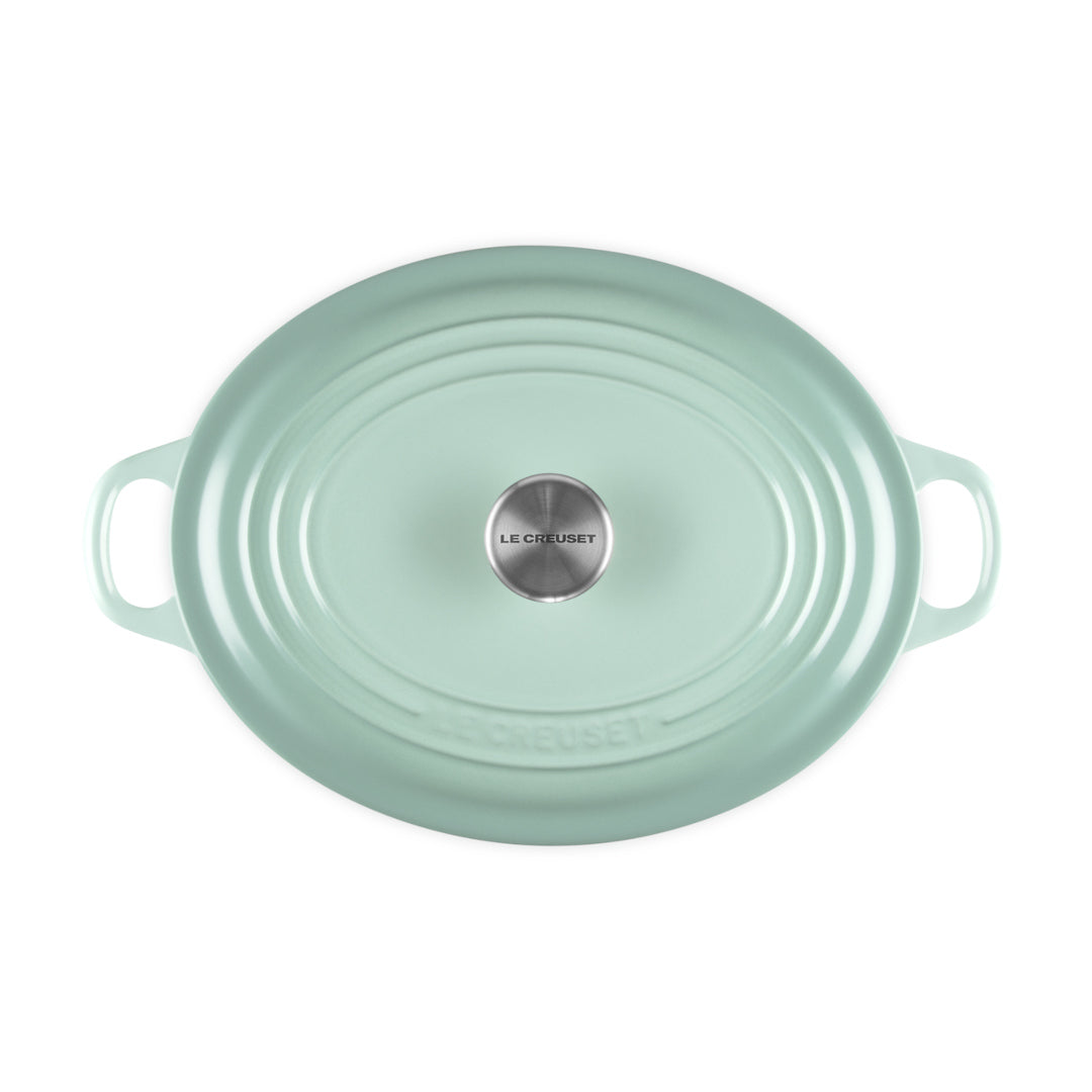 Le Creuset Signature Oval Casserole Sage 29cm (4.7L)