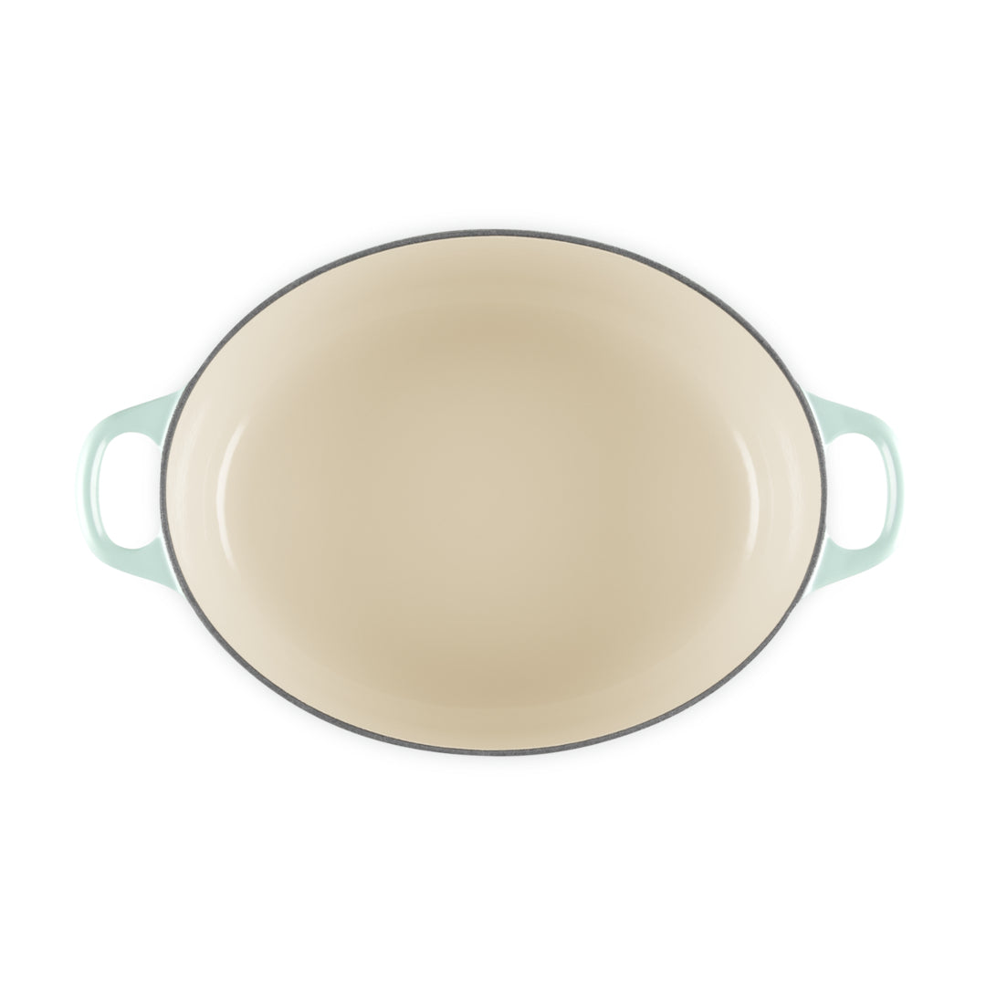 Le Creuset Signature Oval Casserole Sage 29cm (4.7L)
