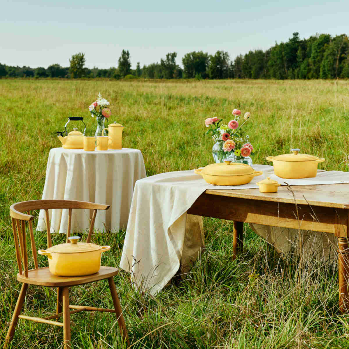 Le Creuset Signature Round Casserole Camomille 26cm | Minimax