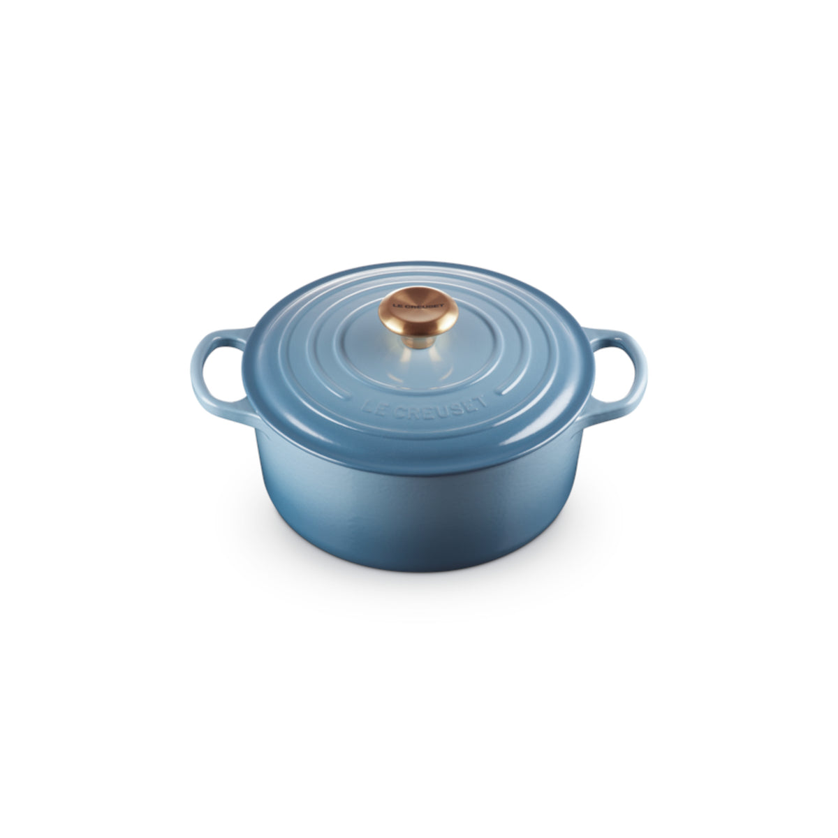 Le Creuset Signature Round Casserole Chambray 24cm (4.2L) | Minimax