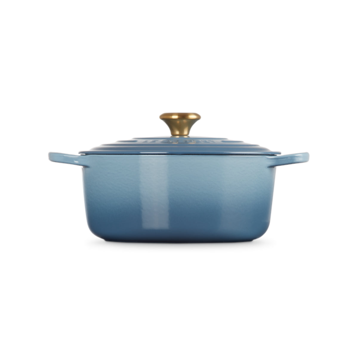 Le Creuset Signature Round Casserole Chambray 26cm | Minimax